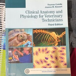 Clinical Anatomy and Physiology for Veterinary Technicians Book